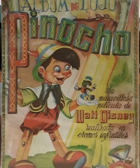 Album de lujo de Pinocho. Album de 240 cromos - Walt Disney
