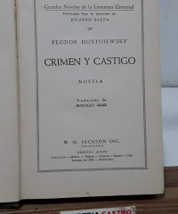 Crimen y Castigo - Fiodor Dostoievski.